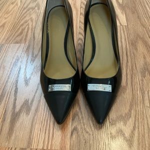 Coach New York Black 2-3” Beautiful heels! See below for important info on size.